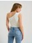 Tek Omuz Triko Crop Bluz Standart Beden Günlük Kullanım 3