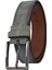 %100 Hakiki Kaliteli Süet Deri 3.5 cm Gri Süet Klasik, Kumaş Pantolon Kemeri 3.5-Süet 3