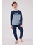 Uzun Kol Erkek Çocuk Pijama Takım 2220 3