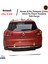 Renault Clio 4 Sw Krom Arka Tampon Çıtası 2012 ve Üzeri P.çelik 1