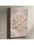 Kış Kar Tanesi Ahşap Desenli Tablo 1