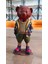 El Boyaması Ayı Figürü 15 cm Polyester Döküm 1