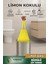60 Lt ( 25 Paket ) Avantaj Paket Büyük Boy Limon Kokulu Büzgülü Çöp Poşeti Çöp Torbası 250 Adet 3