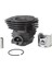 Husqvarna 346 / 350 / 351 Uyumlu 44 mm Silindir Piston Seti Komple Yedek Parça 3