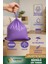60 Lt ( 5 Paket ) Avantaj Paket Büyük Boy Lavanta Kokulu Büzgülü Çöp Poşeti Çöp Torbası 50 Adet 6