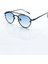 Oval Unisex Güneş Gözlük Metal Çerçevea 1