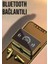 Aynalı Bluetooth Kulaklık Telefon Standlı Dijital Göstergeli 5
