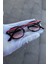 Unisex Oval Güneş Gözlük UV400 Cam 5