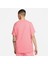 Sportswear Pamuklu Bol Kesim Kadın Pembe T-Shirt - (FB8203-611) 2