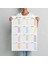 2025-2026 Akademik Duvar Takvimi, Eylül Başlangıçlı Takvim, Akademik Planlayıcı Takvim, Akademik Yılı Takvimi, 2025-2026 Academic Wall Calendar, Academic Wall Planner 1