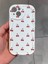 Iphone 13 ve 14 Uyumlu Kiraz Desenli Koruyucu Silikon Kılıf 1