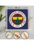 Sayılarla Boyama 20X20 Tuval Seti Fırça Boya Dahil Çıtaya Gerili - Fenerbahçe 1