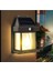 Güneş Enerjili Bahçe LED Ampul Hareket Sensörlü Bahçe LED Su Geçirmez 3 Mod'lu Solar LED 4