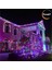 Solar 100 Ledli Rgb Işık 11 Metre Bahçe Aydınlatma Iç ve Dış Mekan Dekorasyon Güneş Enerjili LED 2