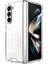 Galaxy Z Fold 5 Kılıf Şeffaf Sert Korumalı Nitro Anti Shock Silikon 1