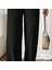 Kadın Beli Lastikli Düğmeli Ithal Krep Pantolon 5