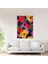 Andy Warhol Çiçek Desenli Duvar Sanatı - Geometrik Ev Dekorasyonu Için Kanvas Tablo 3