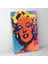 Canlı Marilyn Monroe Portresi - Andy Warhol Kanvas Tablo Duvar Dekorasyonu 1