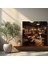 Berber Dükkanı Iç Mekan Kanvas Tablo - Berber Duvar Dekorasyonu Kanvas Duvar Sanatı 3