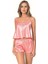 Arias Closet Mercan Saten Babydoll Şort Takımı 1