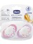 Edolika Chicco Physio Kauçuk Emzik 4+ Ay - Pembe 1