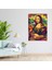 Mona Lisa Pop Art Kanvas Tablo - Klasizm ve Popart Ev Dekorasyonu Canlı Renkler 2