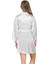 Arias Closet Ekru Kısa Saten Bride Sabahlık 1