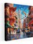 San Francisco'nun Çin Mahallesi Akrilik Boya Kanvas Tablo 1