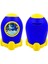 Özel Tasarım Eğlenceli Kumbara Plastik Uzay Mekiği Şifreli 15 cm Yelloow And Blue 1