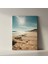 Plaj Kum Güneş Manzarası Tablosu 2