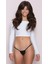 Arias Closet Tül Siyah Tanga String 3