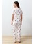Kadın Milan Kumaş Kısa Kollu Pijama Takımı 1