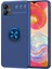 Galaxy A04E Kılıf Yüzüklü Standlı Renkli Kırılmaz Esnek Silikon Ravel Silikon Kapak 1