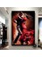 Kanvas Ev Dekoru; Dans Eden Çift Tablosu; Tango Kanvas 5