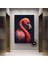 Flamingo Duvar Sanatı; Kanvas Baskı; Pembe Flamingo; Tropikal Dekor; Egzotik Kuş; Pembe Flamingo San 3