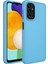 Galaxy A04S Kılıf Metal Çerçeve ve Buton Tasarımlı Renkli Esnek Kırılmaz Silikon Luna Kapak 1