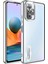 Xiaomi Redmi Note 10 Pro Kılıf Kamera Korumalı Logo Gösteren Esnek Renkli Şeffaf Silikon Omega Kapak 1