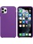 Apple iPhone 11 Pro Altı Açık Liquit Lansman Silikon Glayöl Moru 1