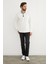 Basic Polo Yaka Yarım Fermuarlı Pike Sweatshirt 3