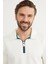 Basic Polo Yaka Yarım Fermuarlı Pike Sweatshirt 6