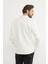 Basic Polo Yaka Yarım Fermuarlı Pike Sweatshirt 8