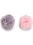 Kedi Oyuncağı, Top, Yün, Pembe ve Gri, 2 Adet, 4cm Lzwdr 1