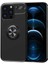 Apple iPhone 14 Pro Max Kılıf Yüzüklü Standlı Renkli Kırılmaz Esnek Silikon Ravel Silikon Kapak 1