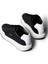 Siyah - Beyaz Erkek Sneaker Chunky Cupsole Laceup Lth 5
