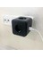 Isıya Dayanıklı Termal Akım Korumalı ve Çocuk Korumalı 3 Priz Girişli 3 USB Girişli Küp Priz (5047) 4