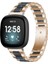 Metal Reçine Kayış Fitbit Versa 4/3 / Sense 2 / Sense Için (Yurt Dışından) 1