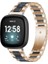 Metal Reçine Kayış Fitbit Versa 4/3 / Sense 2 / Sense Için (Yurt Dışından) 2
