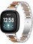 Metal Reçine Kayış Fitbit Versa 4/3 / Sense 2 / Sense Için (Yurt Dışından) 2