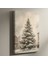 Kardan Yapılmış Noel Ağacı Tablosu 1