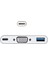 CU426M Type-C-M To VGA-F USB 3.0-F Type-C-F Çevirici 4